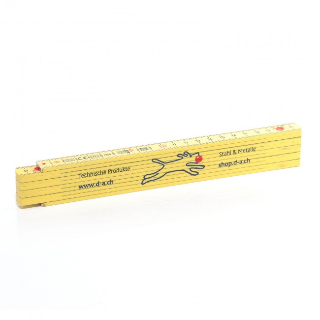 Gliedermeter Kunststoff «Rieffel» (10 Stück)