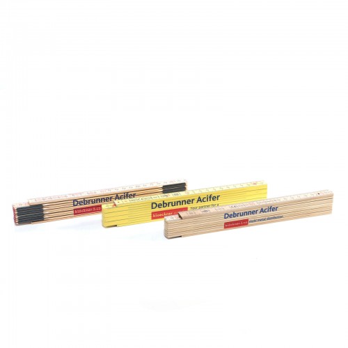 Gliedermeter Holz «Hultafors» (10 Stück)